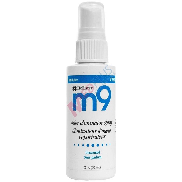 M9 Odor Eliminator 2 oz, Pump Spray Bottle, Unscented, 7732
