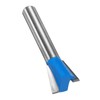 sourcing map 2pcs Dovetail Router Bit 1/2" Diameter 1/4" Shank