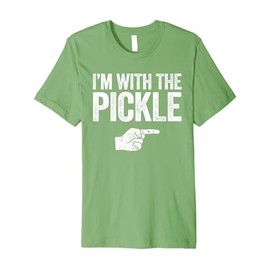 I'm With The Pickle Matching Pickle Premium Premium T-Shirt