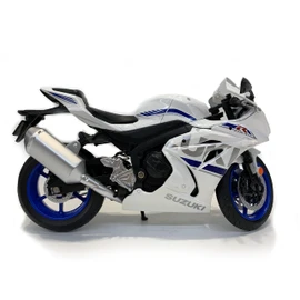 Doyusha GSX-R1000 Suzuki Diecast Motorcycle 1/12 White Finished Product