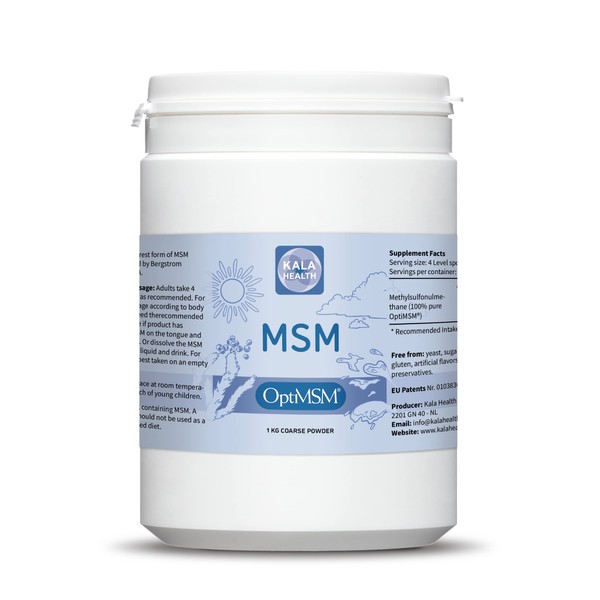 OptiMSM – Pure Methylsulfonylmethane MSM Supplement Powder – Organic, Gluten Free, Non-GMO – Opti MSM Sulfur Crystals/Powder for Kids and Adults