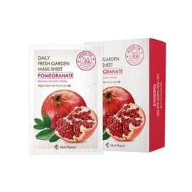 10 Maskin Planet Fresh Garden Pomegranate Mask Pack Sheet Pack 18565366634664 / 10매스킨플래닛 프레쉬가든 석류 마스크팩 시트팩18565366634664