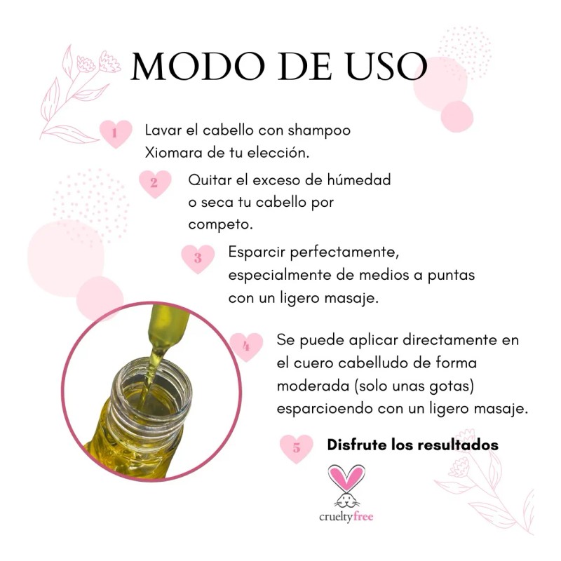 Oleo Capilar Con Argan Y Aceites Naturales Xiomara 140ml