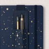 IF Bookaroo Pen Pouch - Moon & Stars, Dark Blue/Gold