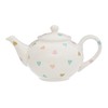 Premier Housewares Confetti Teapot, 1300 ml-Multi-Coloured Dolomite, Ceramic, 16 x