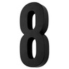 Iluminpro 8 Inch House Numbers, Aluminum Modern House Numbers for