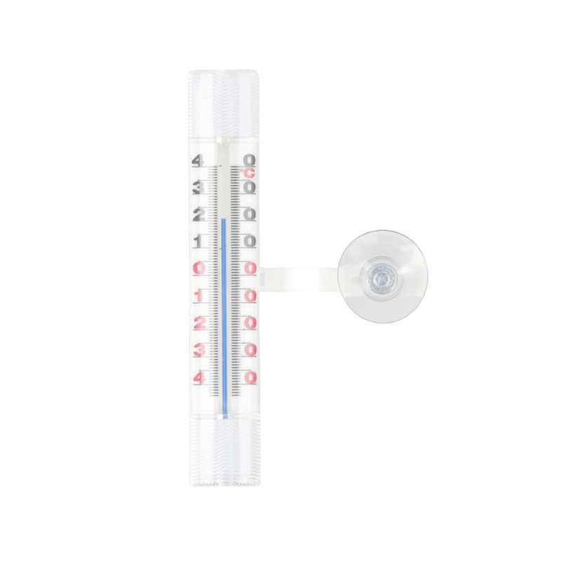 Lantelme Window Thermometer with Suction Cup | Plastic Long 14