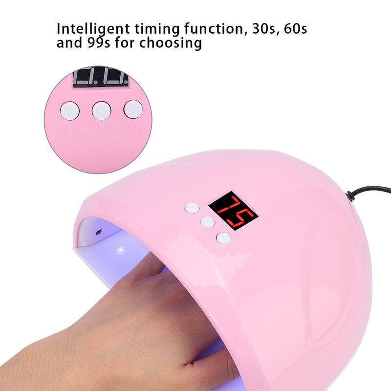 36W Intelligent LED UV Gel Nail Polish Dryer Lamp Fashion