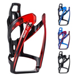 Bike Water Bottle Cage, Durable Ultralight Plastic Water Drink Holder Rack, Lightweight PC Water Bottle Holder for Bicycle, Cycling Bottle Holder Cages for MTB, Road Bike, Mountain Bikes