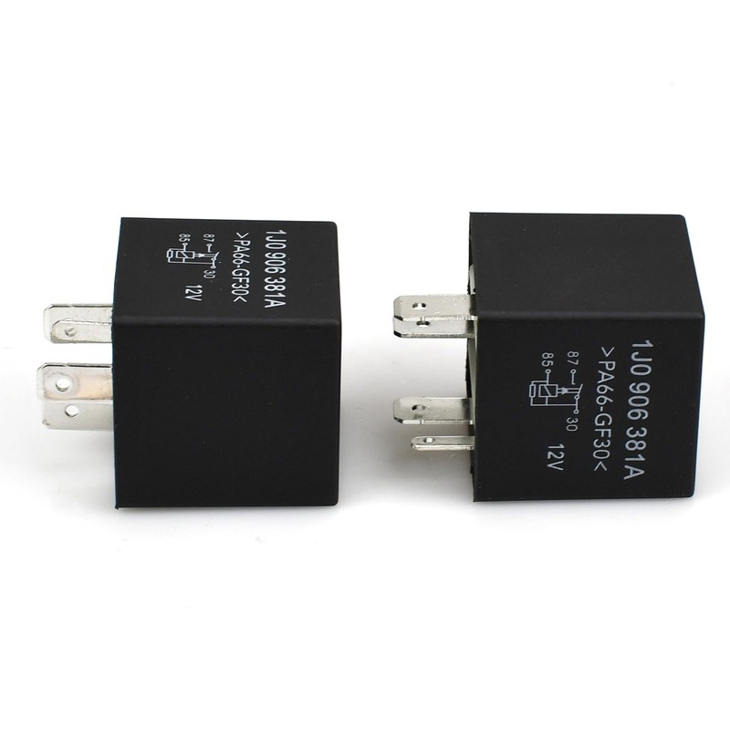 VehiclePro 2-Pack 1J0 906 381 A Main Power Supply Relay