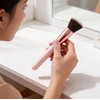 2Pcs Flat Top Foundation Brush Set- Multi Brush For Contour,