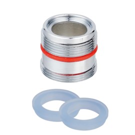 Hibbent M22-M21.5 Brass Tap Aerator Connector, Male Thread Bathroom Faucet Adapter for Sink Faucet Water Purifier Adapter Aerator