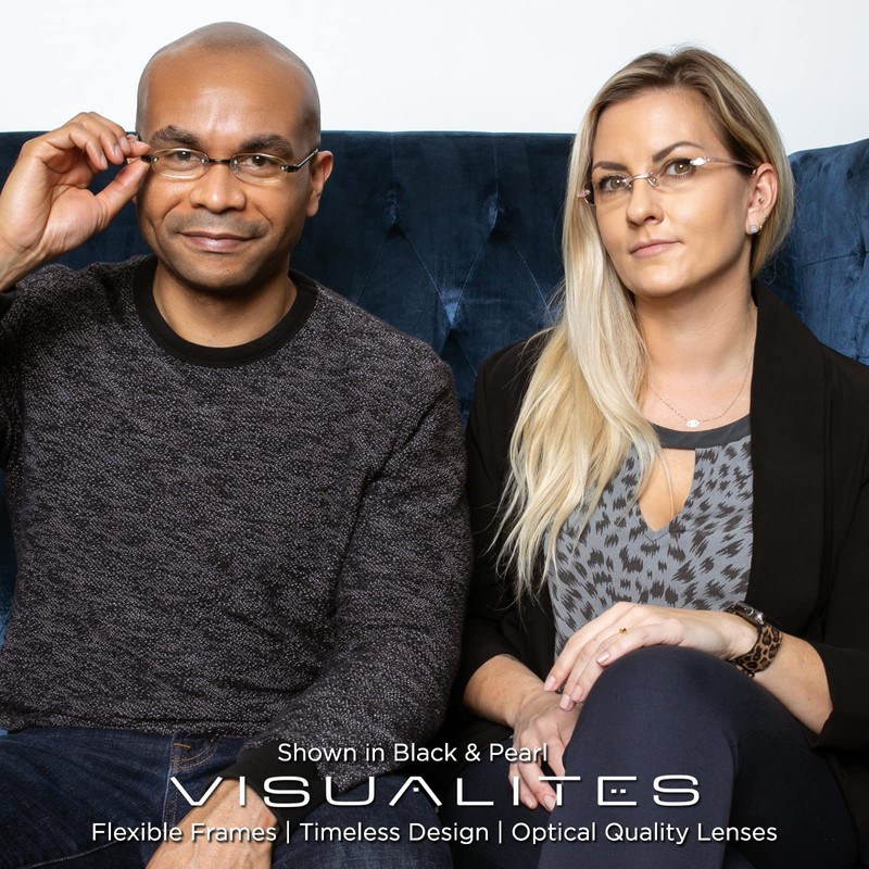 Visualites 5 Oval Lemon 3.00 Reading Glasses