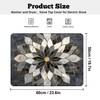AOHMPT Washer Dryer Dust Cover Mat for Top：Non-slip Dryer Top
