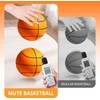 Children's educational silent basketball, indoor special, free basket, value set,