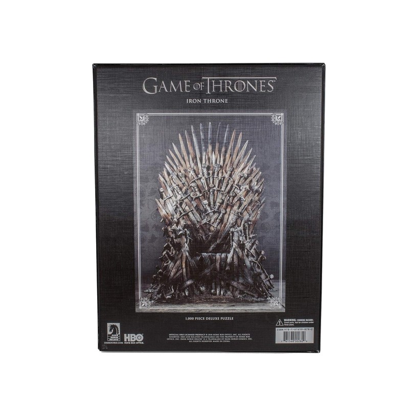 Dark Horse Deluxe Game of Thrones: Iron Throne Deluxe Puzzle