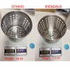 KSENDALO Small Stainless Steel Utensil Holder, SUS304 Silverware Utensil Drying