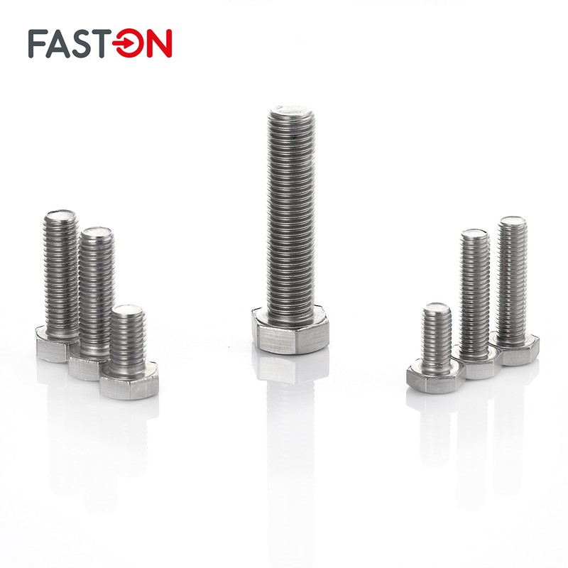 Hexagon Screws M8 x 30 Stainless Steel (Pack of 10)