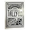 White Tally Ho Reverse Circle Back Limited Edition Playing Cards