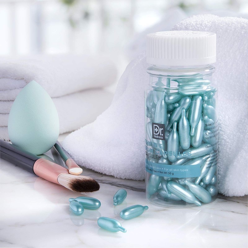 Dr. Wellness Moisturizing, Serum Capsules with Vitamin E, For Glowing,