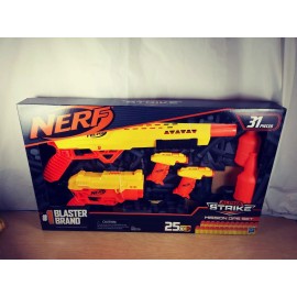 Nerf Alpha Strike Mission Ops 31pc Piece Blaster Set Darts Brand New.