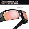 Alphax Rose Gold Polarized Replacement Lenses for Oakley Gascan OO9014
