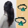 Cubic Hair Band Hair Tie Hair Rubber FS005 / 큐빅 헤어고무줄 머리끈 머리고무 FS005