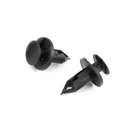Motoforti 100 Pcs 8mm Plastic Rivets Retainer Bumper Clips for Truck Car Long-lasting