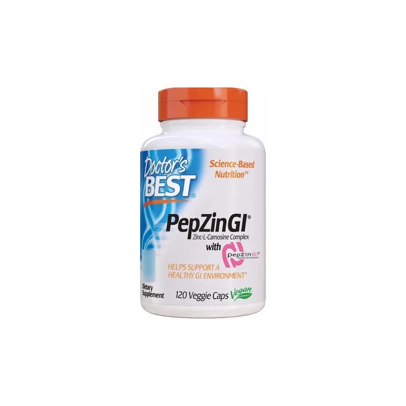 Zinc-l-carnosina 120 Caps Veg Frmula Con Pepzin Gi Sin Sabor