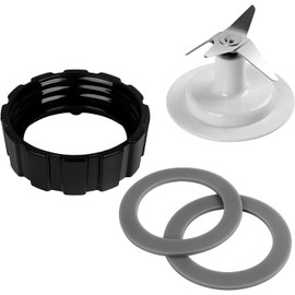 Blade replacement parts,Fit For Hamilton Beach Blender Blades with Jar Base Cap and 2 O-Ring Seal Gasket
