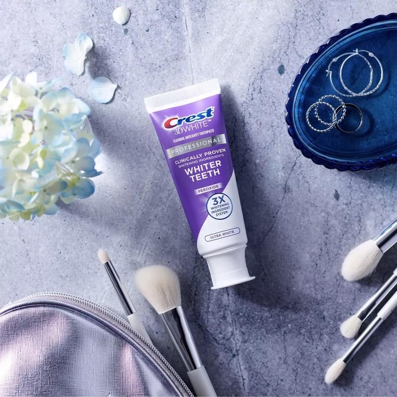 Crest 3D White Brilliance Whiter Teeth Pro Ultra White Toothpaste,