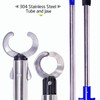 Fairiland Heavy-Duty Fish Gripper – 43.3" Extra-Long Stainless Steel Grabber