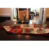 Forhomelife Christmas Table Runner, Red, Nordic Table Center, Fashionable, Party,