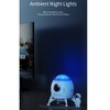 Astronaut Lander Galaxy Star Projector Night Light, Bluetooth Speaker Remote