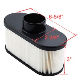 HIPA 11013-0752 Air Filter for Kawasaki FR691V FR651V FR730V 4-Cycle Engine 11013-0726 11013-7049 11013-7047 with 11013-7046 Pre Filter