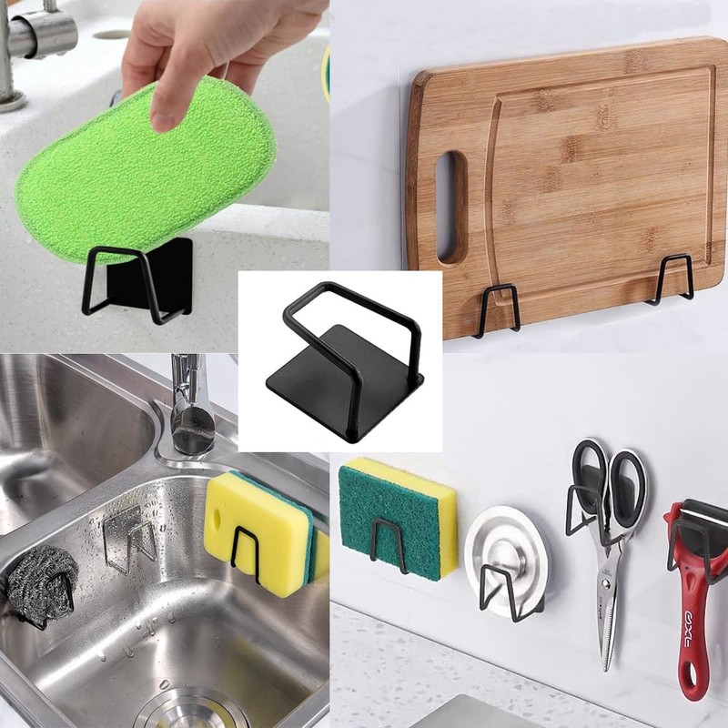 Sponge Holder Kitchen 4 Packs Sponge Holder Kitchen Suction Cup