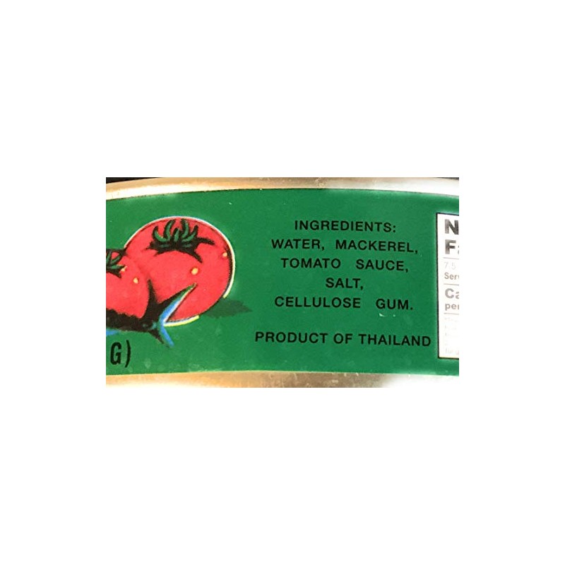 Oriental Mascot Brand Mackerel In Tomato Sauce 15 Oz(2 Pack)