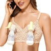 MOMANDA Women's Hands-Free Pump Bra without Underwire All in One
