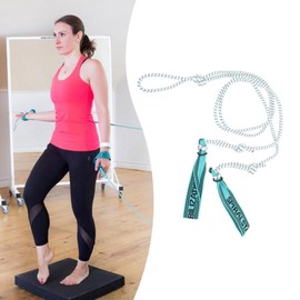 Elastic Stretching Strap, Improve Posture, Sports Performance, & Rehabilitation Training, Non-Elastic Stretch Band for Exercise & Flexibility, Suitable for Pilates & Yoga