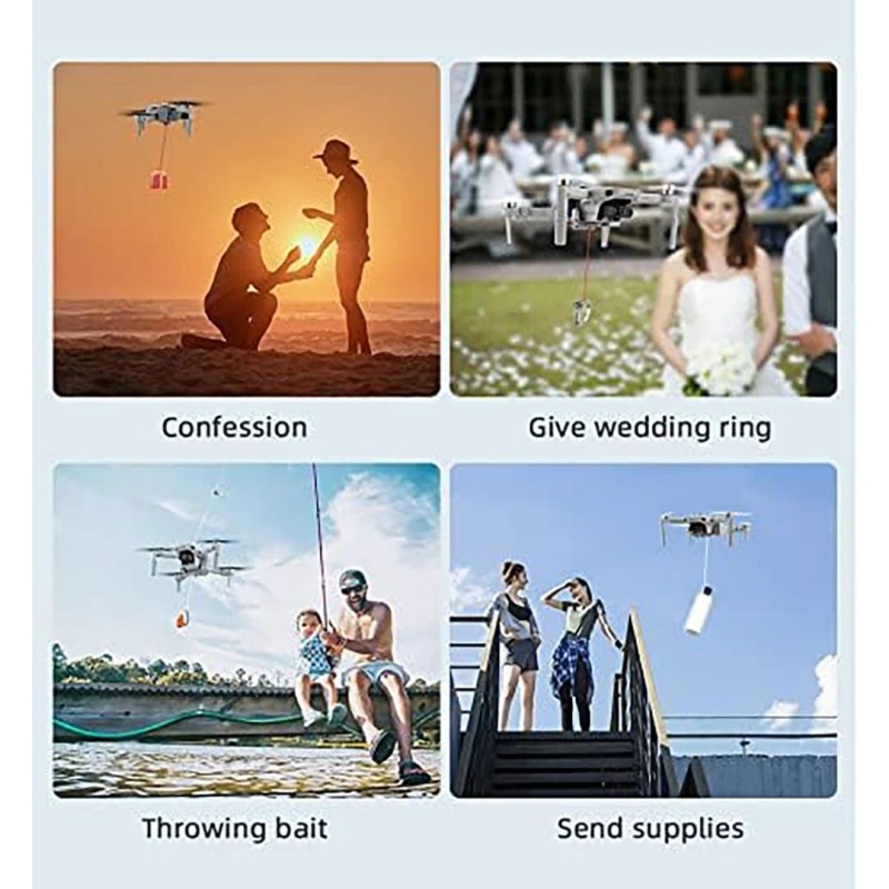 For DJI Drone Delivery Device Air Thrower Dropping System f