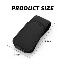 Couslcd 2PCS Sunglasses Holders for Car Sun Visor, Leather Eyeglasses Hanger Mounter, Magnetic Glasses Holder and Ticket Card Clip, Universal Auto Interior Accessories (Black, 2PCS)