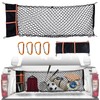Envelope Style Truck Bed Cargo Net Compatible with 2013-2024 Chevy