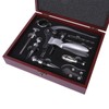 Wine Opener Corkscrew Set Bottle Opener Set With Wooden Leather