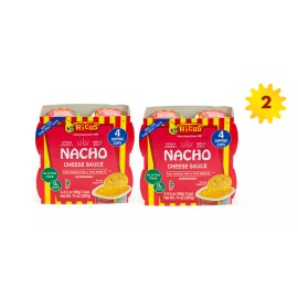 Ricos Nacho Cheese Sauce, 3.5oz x 8 Ct Cups
