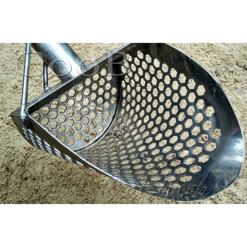 CooB Beach Sand Scoop Shovel Metal Detector, Sand Scoops Treasure
