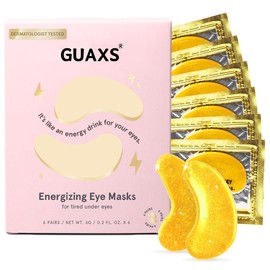 Golden Eye Mask - Pack of 6 pairs for Deep Nourishment of Radiant Eyes - Comfort, Skin Care - Specification: 6 pairs