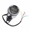 Motorcycle Digital Tachometer Tacho Speedometer Gauge 2 Airguide Cylinder Modified