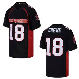 Kekambas Men's #18 Paul Crewe Mean Machine The Longest Yard Movie American Football Jersey Stitched Size S