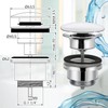 Pop Up Sink Plug Ø 63,5 mm 1 1/4" -