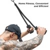 Triceps Pull Down Rope,Tricep Rope with Handles,Cable Machine Accessories,Pull Down